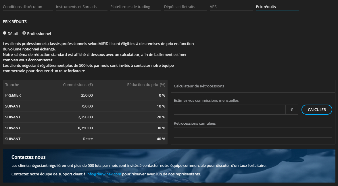 REBATES- condiciones ejecucion profesional