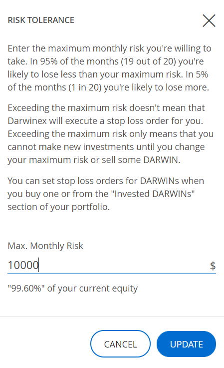 Risk tolerance