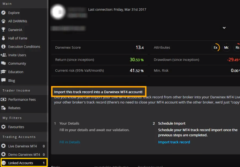 import-linked-account